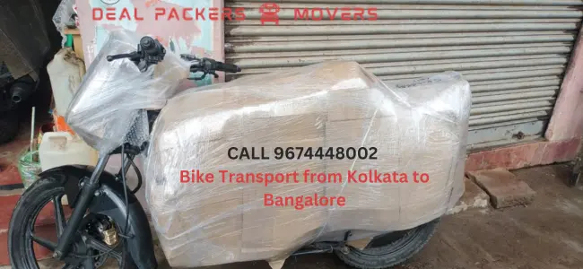 Bike Transport from Kolkata to Bangalore