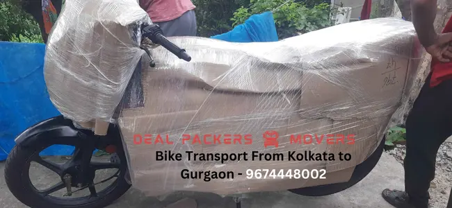 Bike Transport from Kolkata to Gurgaon